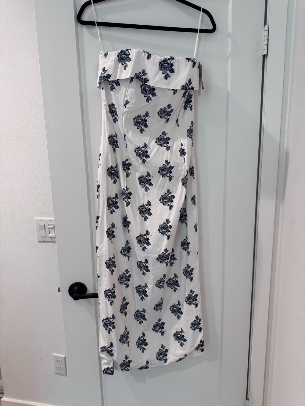 Petal & Pup White Floral Strapless Maxi Dress - Picture 2 of 6